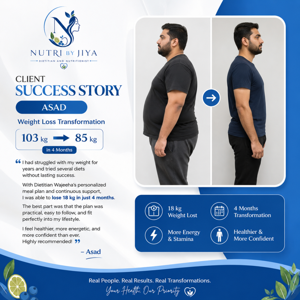 Weight Management Program – Personalized Nutrition & Lifestyle Coaching